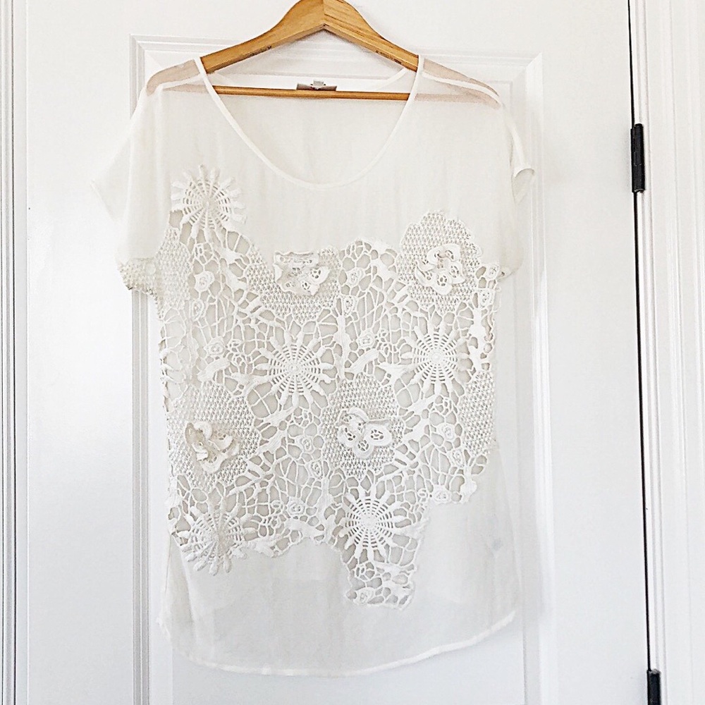 Lace Top from Anthropologie
